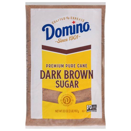 Domino Dark Brown Cane Sugar (2 lbs)