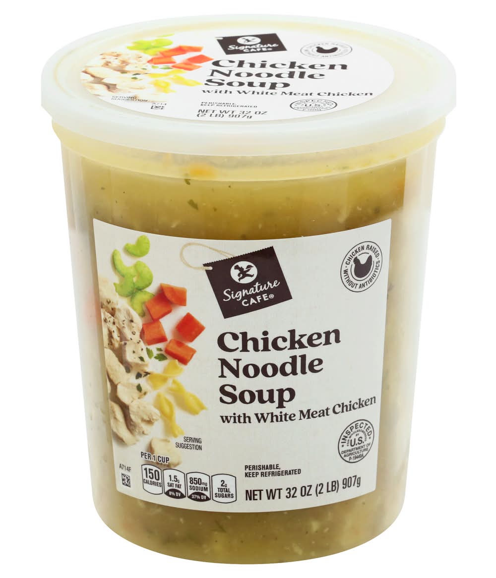 Signature Cafe Chicken Noodle Soup (32 oz)