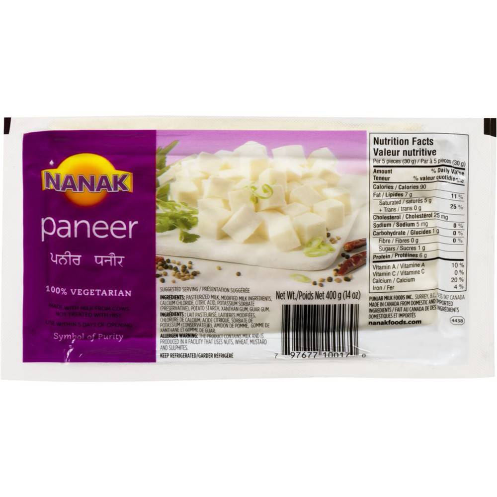 Nanak Paneer Vegetarian 100% (400 g)
