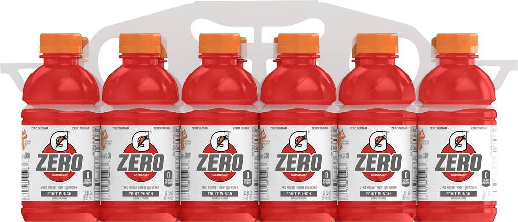 Gatorade Zero Sugar Sports Drink (12 ct, 12 fl oz) ( fruit punch)