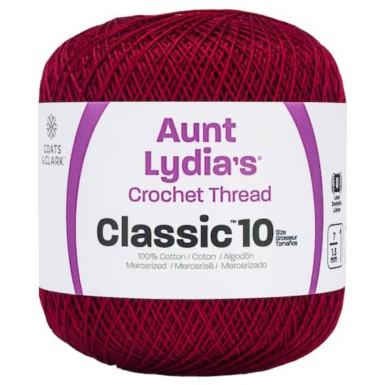 Aunt Lydia'S Size 10 Classic Cotton Crochet Thread