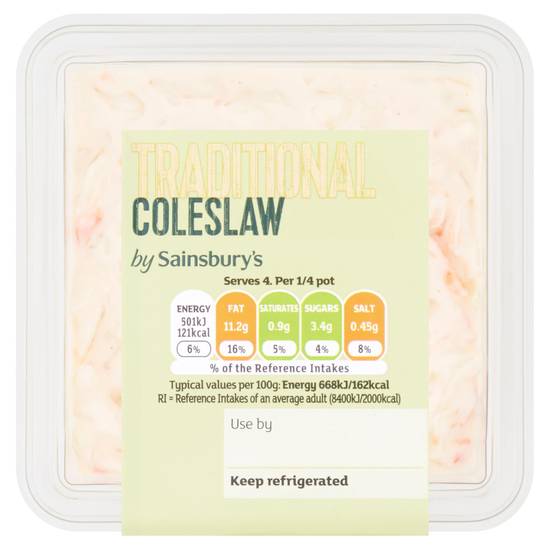 Sainsbury's Deli-Style Coleslaw 300g