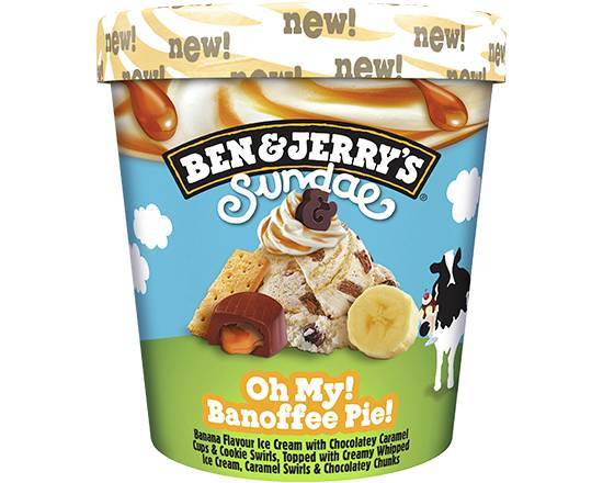 Ben and Jerry's Oh my, Banoffee Pie! 427ml
