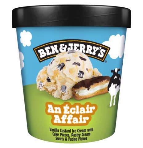 Ben & Jerry's Ice Cream, An Eclair Affair (473 g)