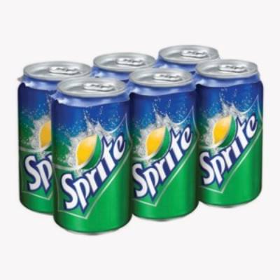 6 Pack Can Sprite