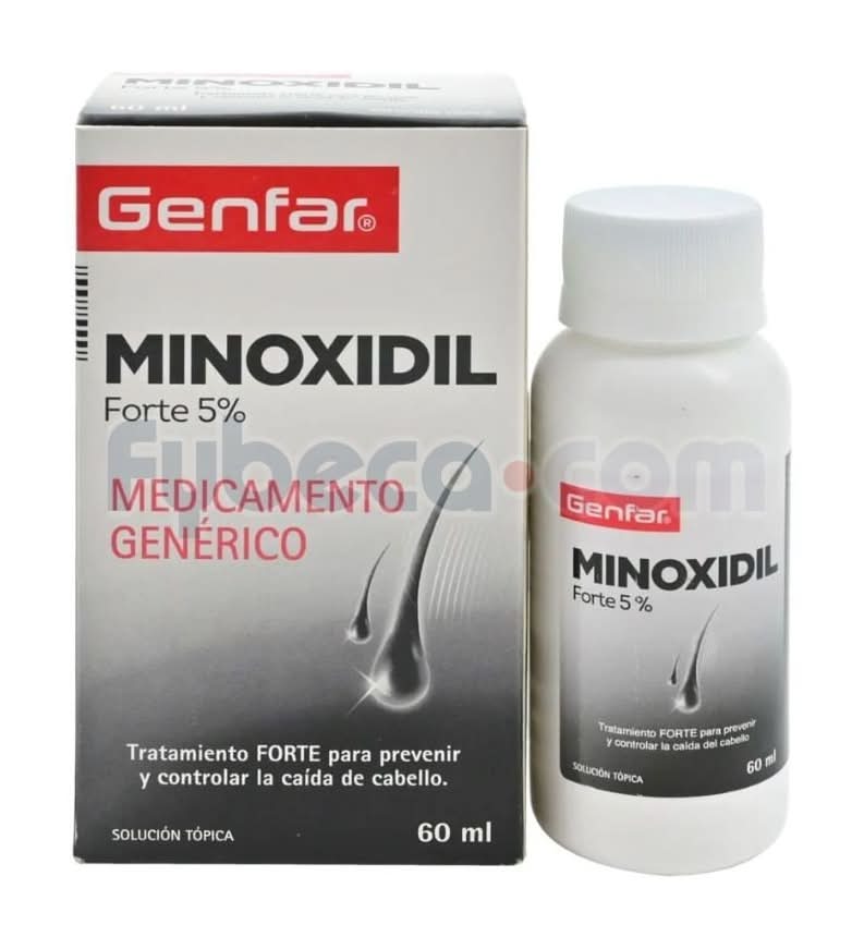 Minoxidil 5% Fco 60Ml