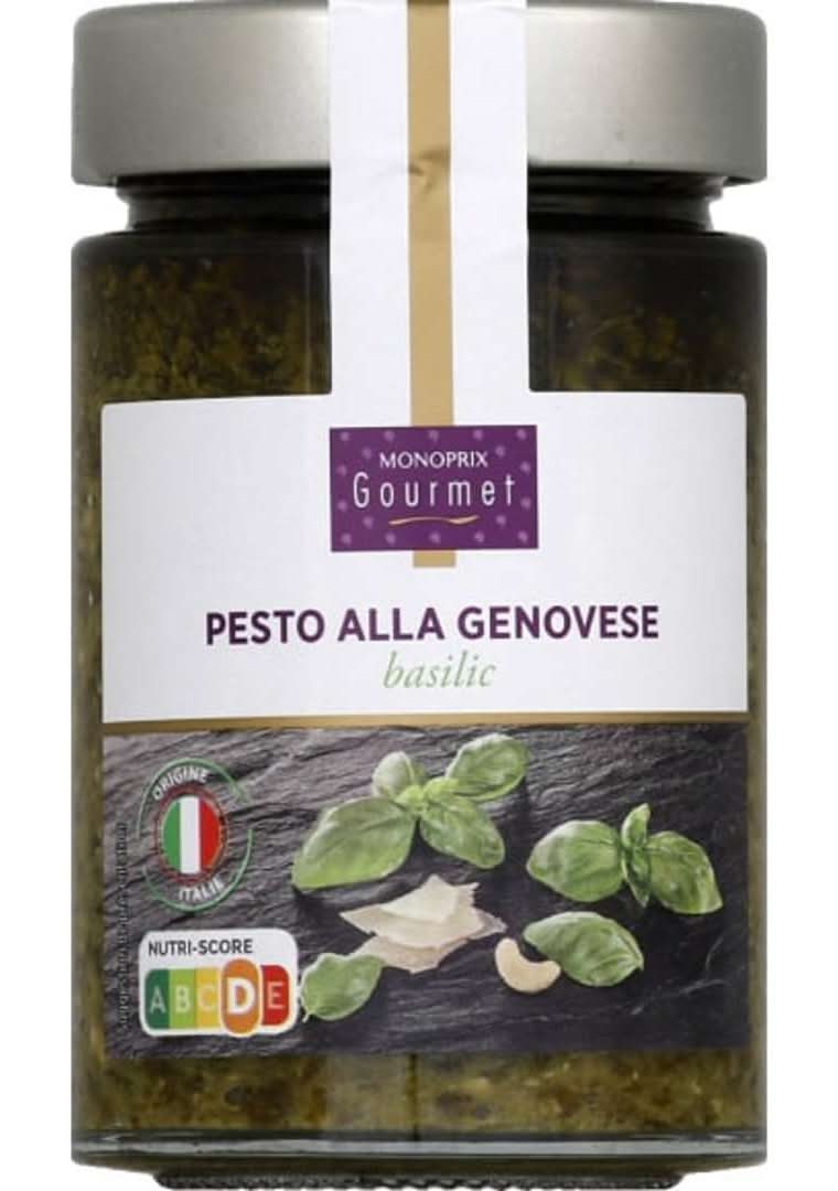 Monoprix Gourmet - Pesto alla genovese basilic (190g)