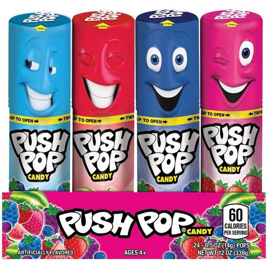 Topps Push Pop, 0.5oz
