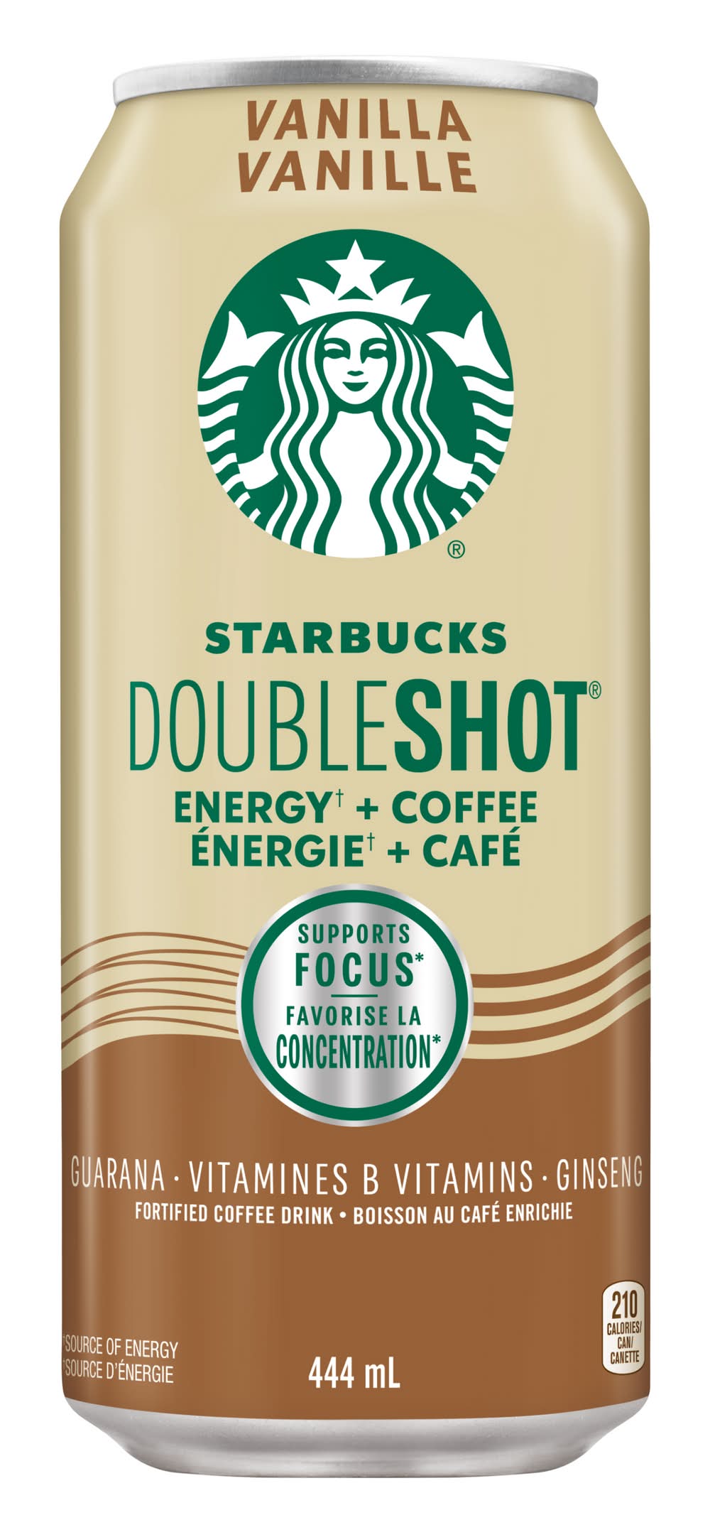 Starbucks Doubleshot Energy + Coffee Drink, Vanilla (444 ml)