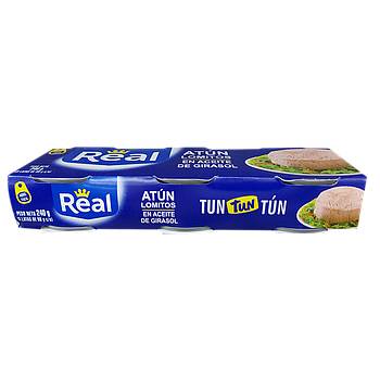 Real LOMITO EN ACEITE tripack 80 GR