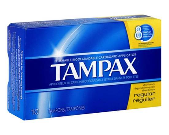 Tampax Regular Tampons 10 pack