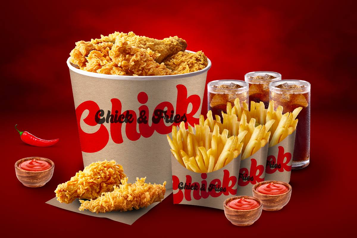 Bucket Family 13 Tenders + 13 Wings