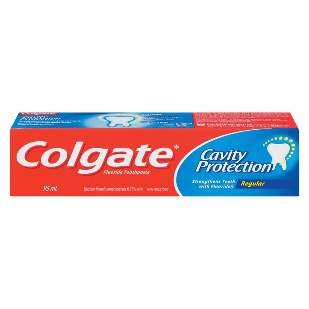 Colgate Fluoride Toothpaste With Cavity Protection (95 g)