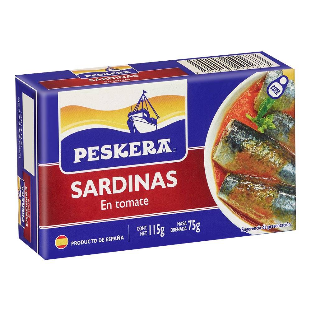 Peskera · Sardinas en tomate (115 g)