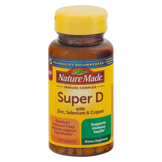 Nature Made Super D Immune Complex Tablets (70 ct)