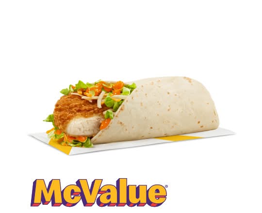 Spicy Buffalo Chicken Snack Wrap with Crispy Chicken [310.0 Cals]