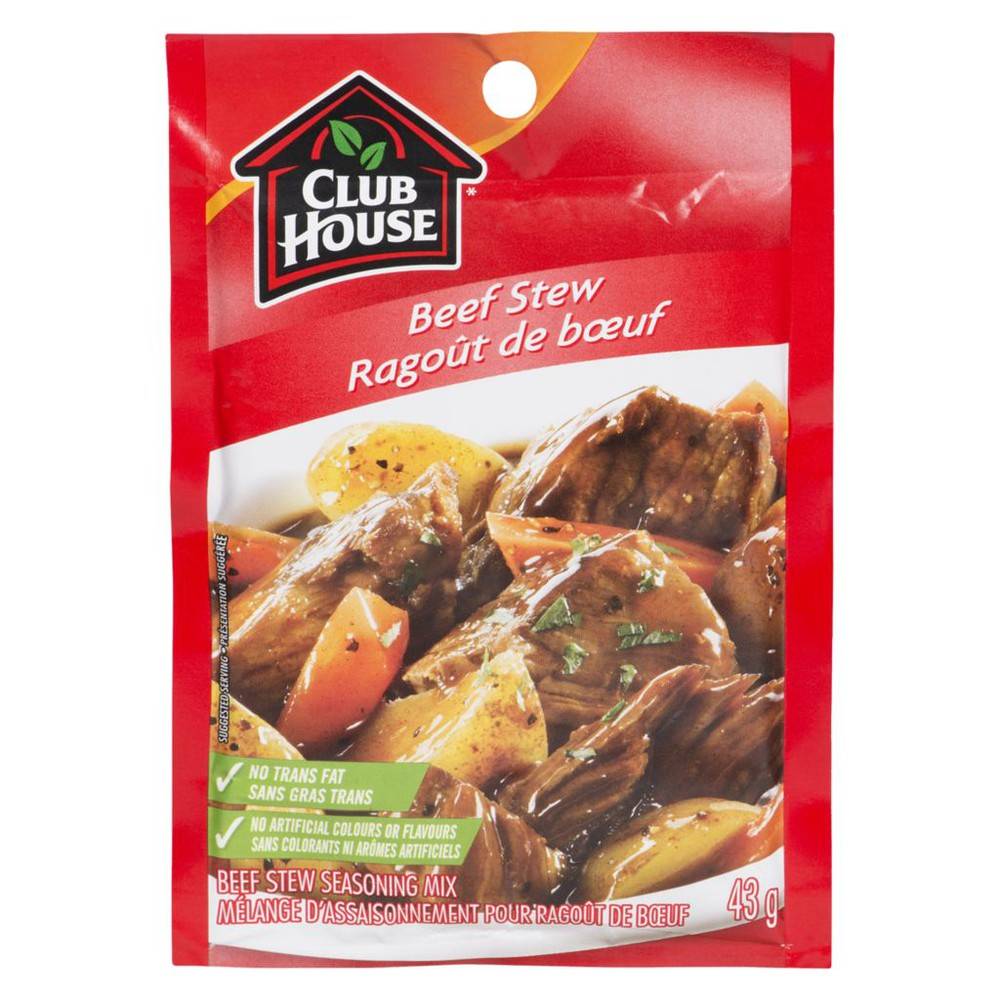 Club House Seasoning Mix, Beef Stew (43 g)