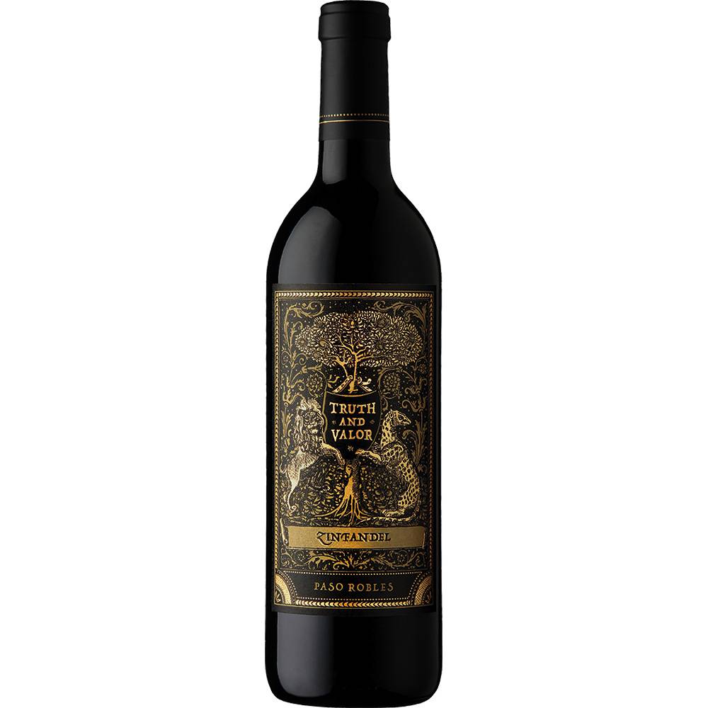 Truth & Valor Zinfandel Paso Wine (750 ml)