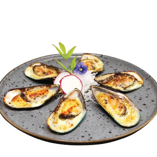 Baked Green Mussel