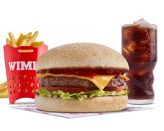 Wimpy Cheeseburger Meal