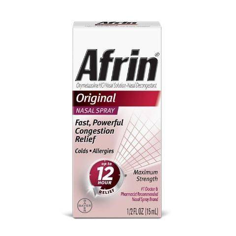 Afrin Nasal Spray Original .5oz