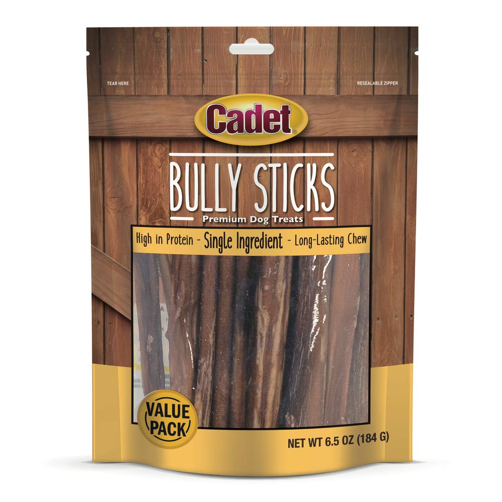 Cadet Bully Sticks Premium Dog Treats