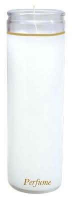 Continental Candle Paraffin Wax Jar Candle, Vanilla, White-Gold