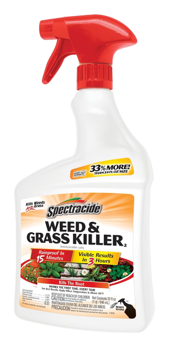 Spectracide Weed And Grass Killer Rtu Liquid 32 Oz