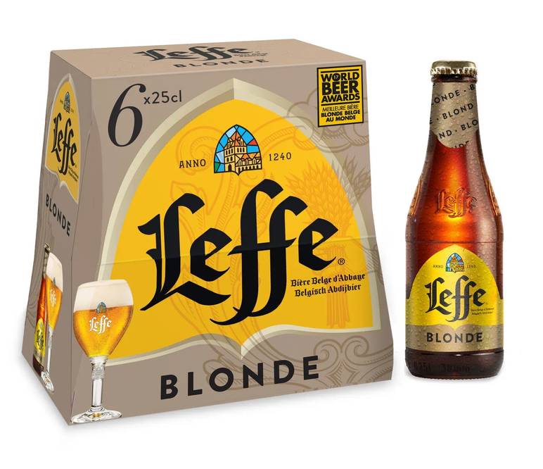 Pack Leffe Blonde 6x25cl FRAIS