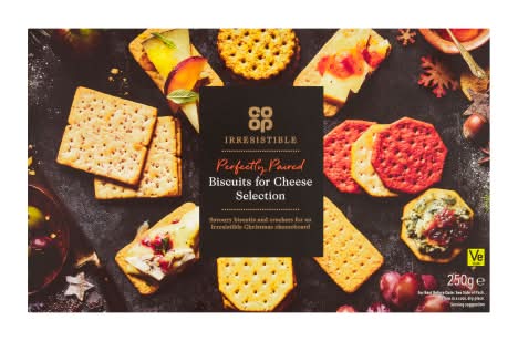 Co-op Irresistible Biscuits For Cheese (250g)