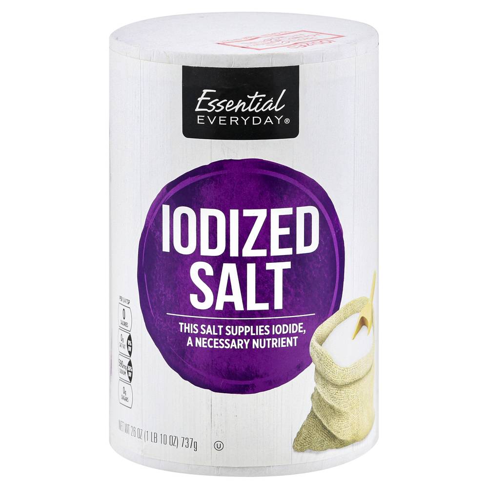 Essential Everyday Iodized Salt (1.62 lbs)