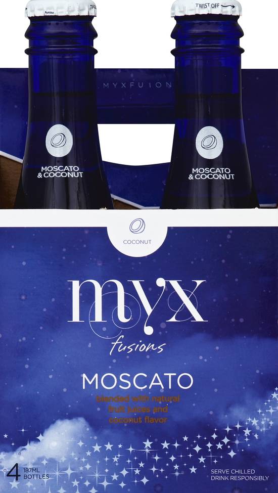 Myx Moscato & Coconut (4 ct , 187 ml)