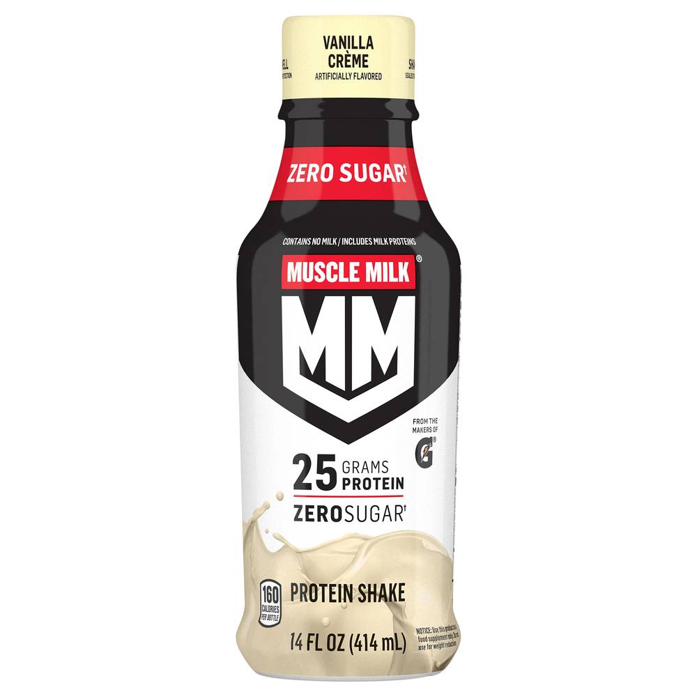 Muscle Milk Protein Shake, Vanilla Crème (14 fl oz)