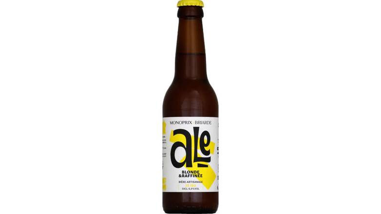Monoprix - Briade ale bière blonde et artisanale (330 ml)