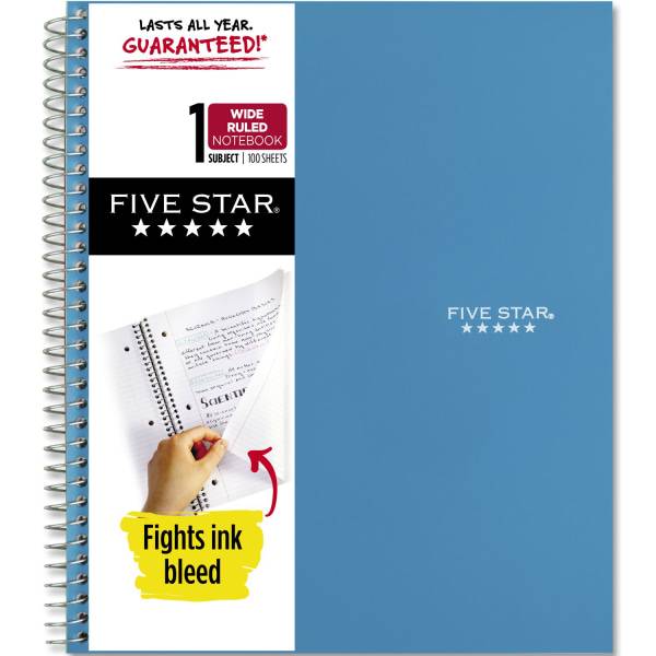 Five Star Wire-Bound Notebook