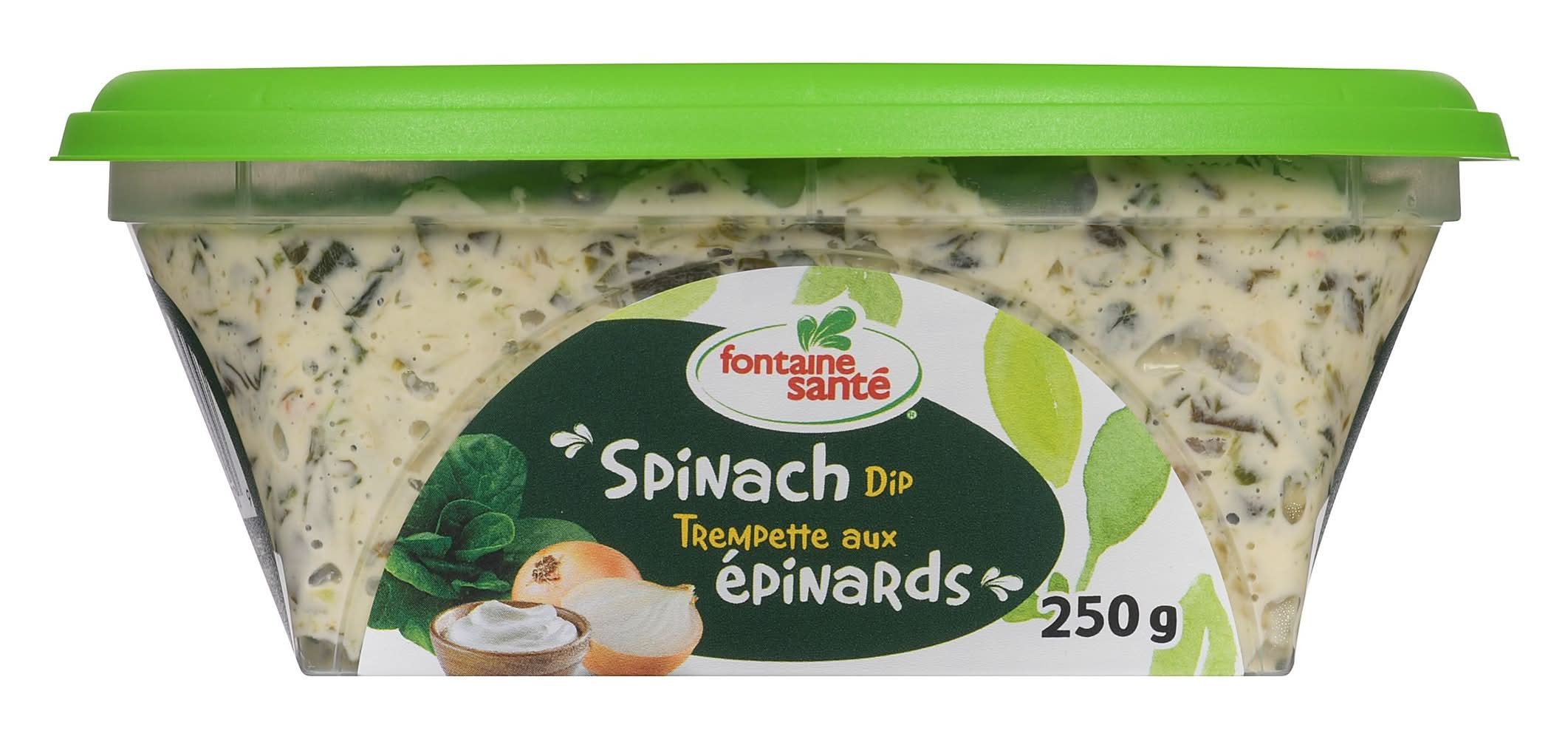 Fontaine santé trempette aux épinards - spinach dip