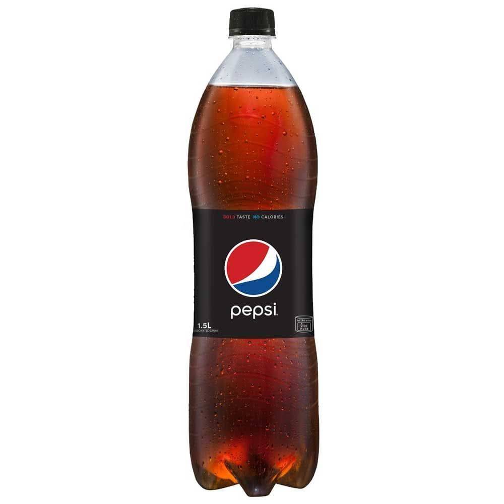 Pepsi refresco black (botella 1.5 l)