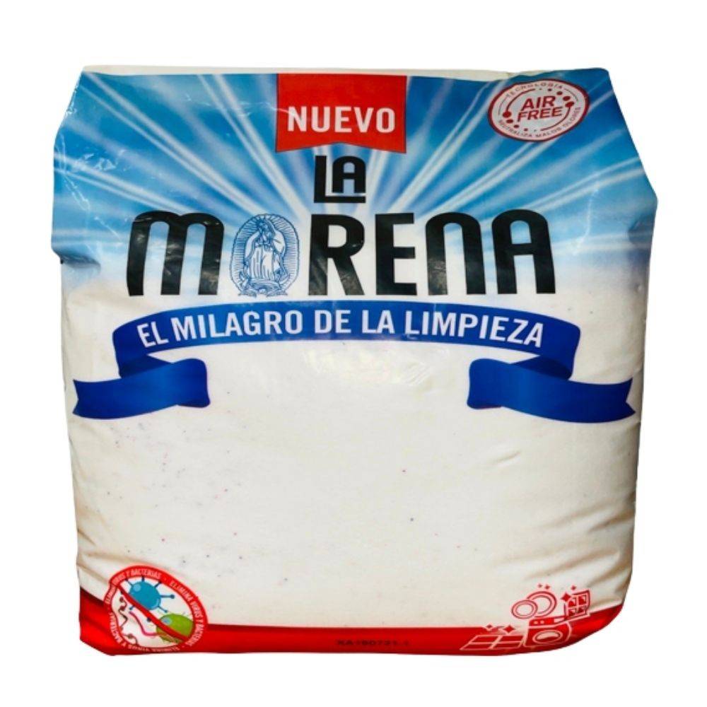 La Morena Detergente en polvo multiusos biodegradable-Entrega a Domicilio  En Menos de una Hora desde Fresko 🛒 | Uber Eats