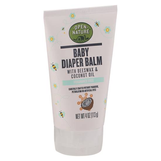 Open Nature Diaper Balm Beeswax & Coconut Oil