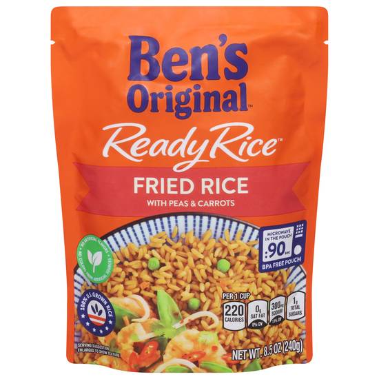 Ben's Original Ready Rice Fried Rice With Peas & Carrots
