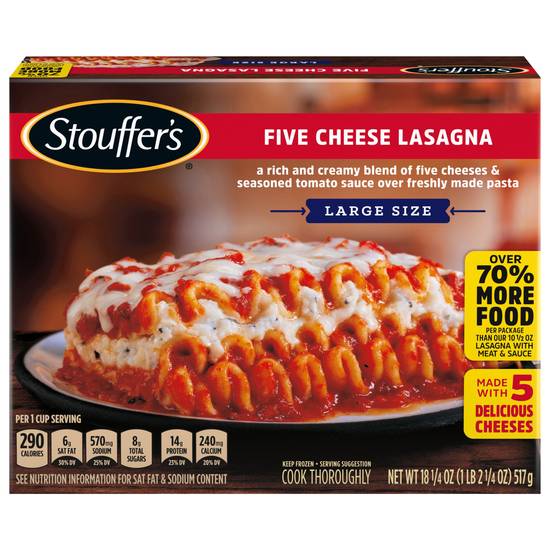 Stouffer's Cheese Lovers Lasagna (18.3 oz)