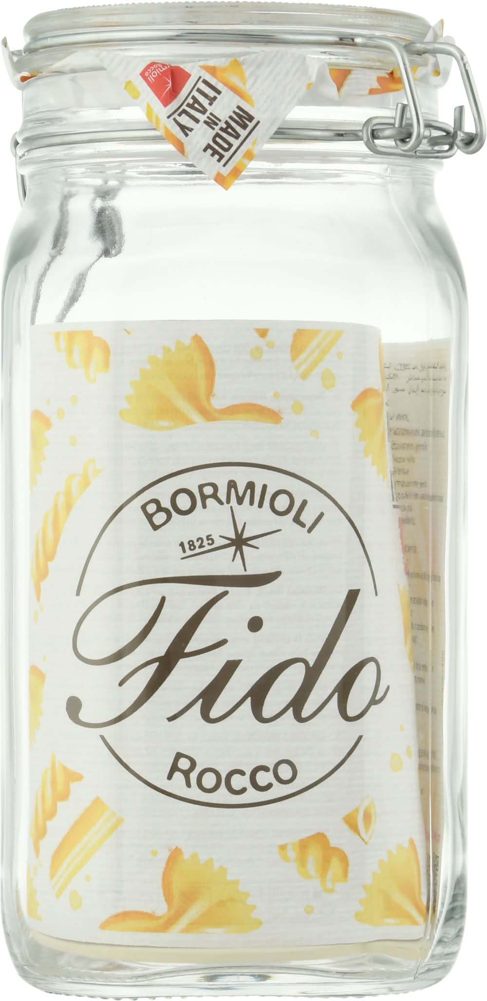 Bormioli Rocco Food Storage Container - Glass Fido Jars