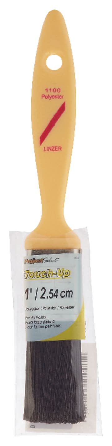 Linzer Project Select 1 In. Flat Touch-Up Paint Brush