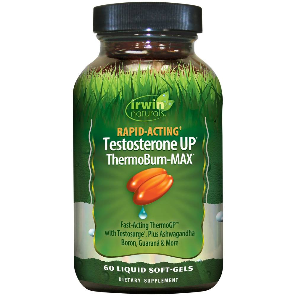 Rapid-Acting Testosterone Up Thermoburn-Max (60 liquid soft-gels)