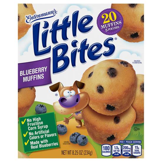 Entenmann's Little Bites Blueberry Muffins (5 ct)