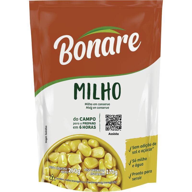 Bonare milho em conserva (260 g)