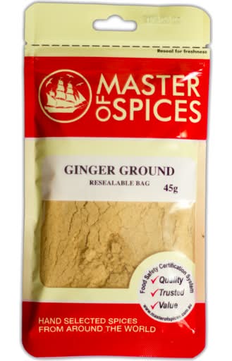 Master Of Spices Ginger Ground 45g