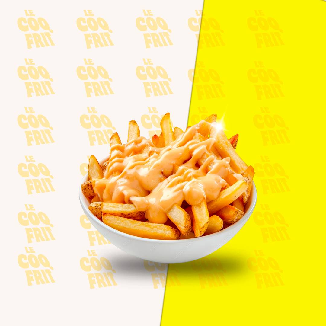 King Frites cheddars