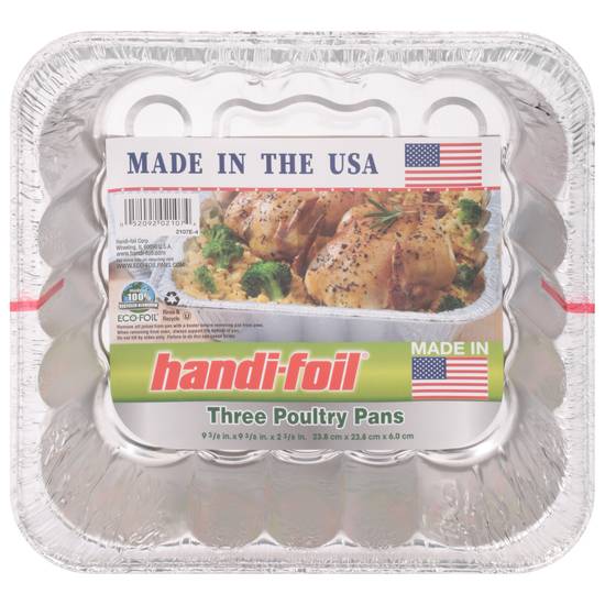 Handi-Foil Poultry Pans (3 pans)
