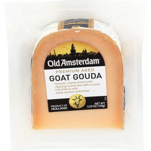 Old Amsterdam Goat Gouda Wedge Cheese (5.29 oz)